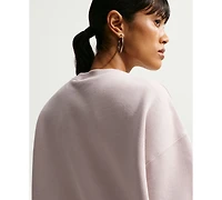 Nike Studio Fleece Medium Weight Women's Oversized Sweatshirt
