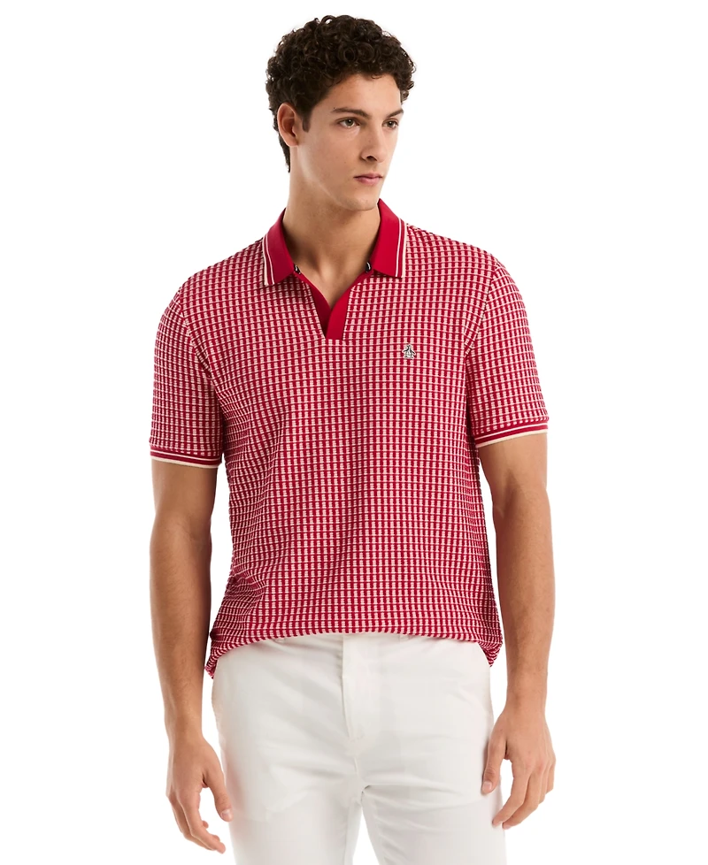 Original Penguin Men's Jacquard Polo Shirt