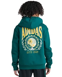adidas Boys' 8-20 Long-Sleeve Graphic Hoodie