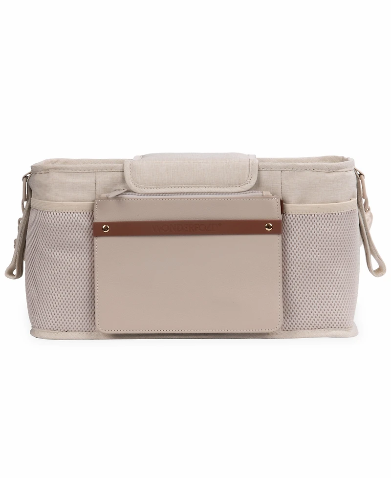 WonderFold Baby Boys' and Baby Girls' Wagon Two-Cup Parent Console