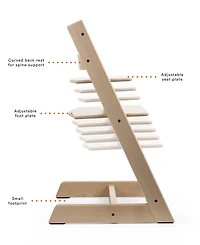 Stokke Baby Tripp Trapp Highchair with Cushion, Tray and Newborn Set
