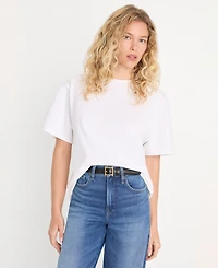 Good American Women's Short-Sleeve Oversized T-Shirt