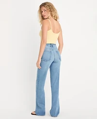Good American Women's Straight Leg High-Rise Jeans