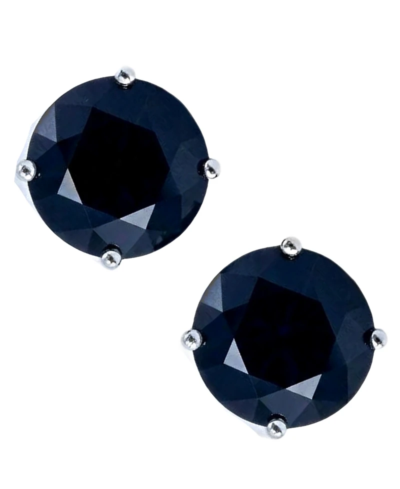 Macy's Sapphire (2 ct. t.w.) Stud Earrings in 14k White Gold