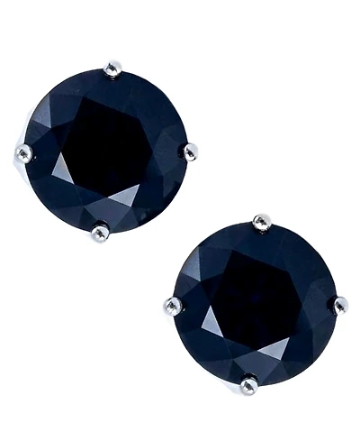 Macy's Sapphire (2 ct. t.w.) Stud Earrings in 14k White Gold