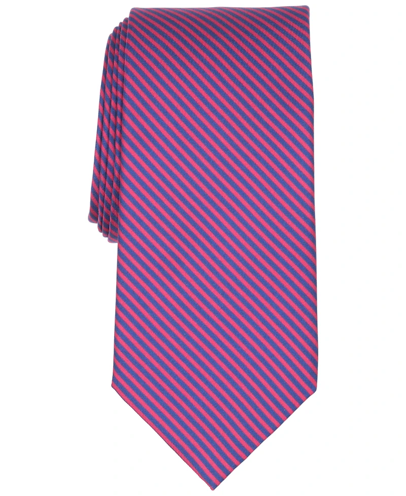 Club Room Men's Galveston Striped Silk Tie, Macy's Exclusive
