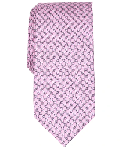 Club Room Men's Classic Design Neat Pattern Silk Tie, Macy's Exclusive