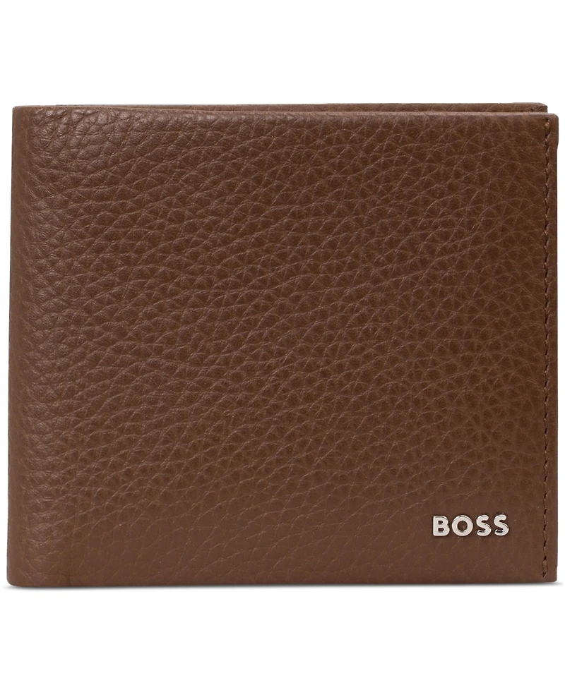 Hugo Boss Men's New Crosstown Bifold Leather Wallet