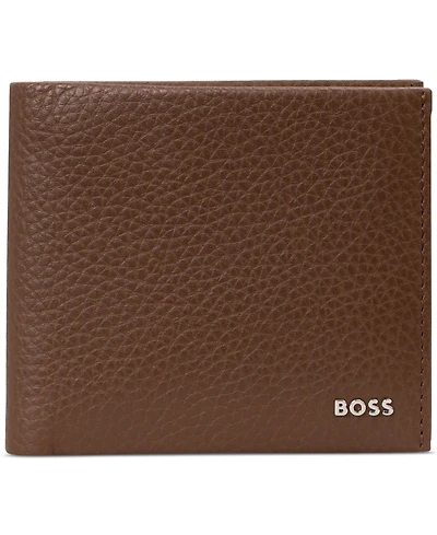 Hugo Boss Men's New Crosstown Bifold Leather Wallet