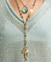 Kendra Scott 14k Gold-Plated Parker Fish Long Charm Necklace