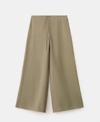 Mango Women's High-Rise Wide Leg Pants
