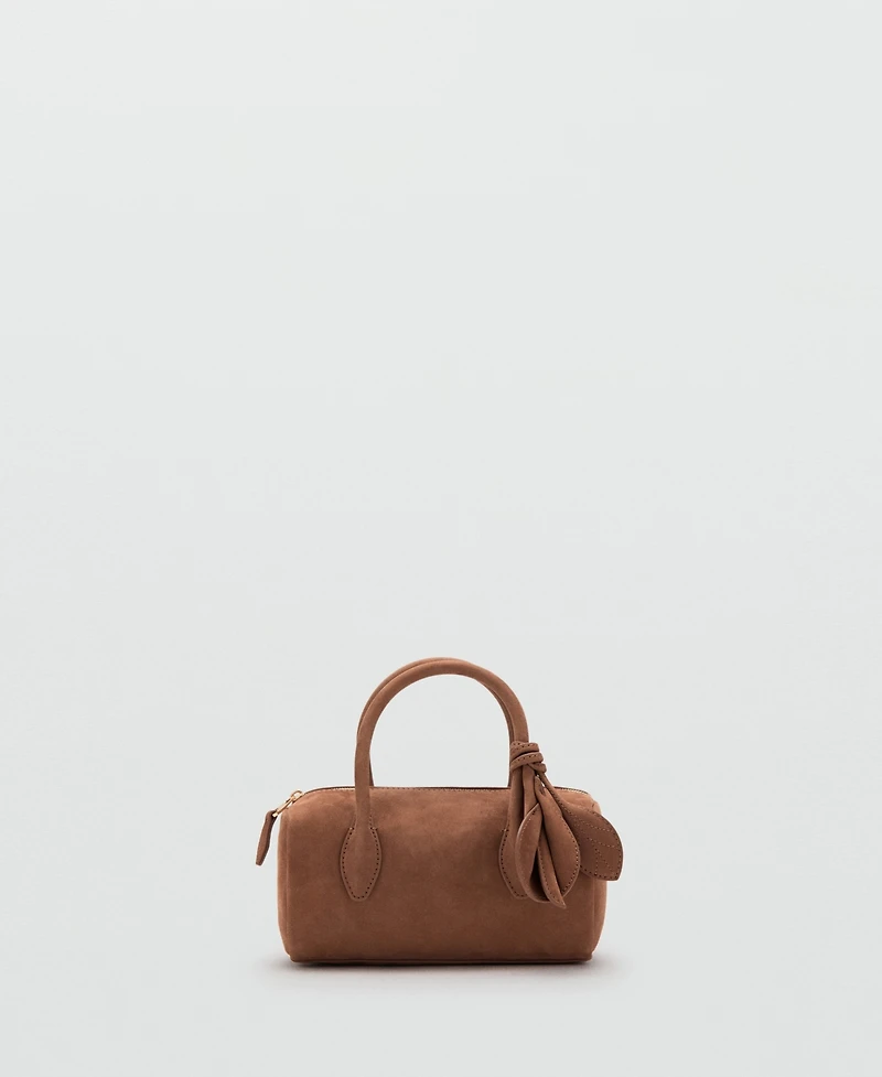 Mango Women's Leather Handbag