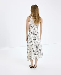 Mango Women's Polka Dot Midi Dress