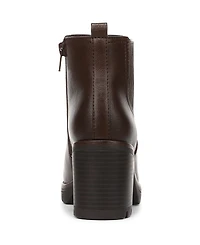 Naturalizer Madalynn-Gore Water Resistant Lug Sole Chelsea Booties