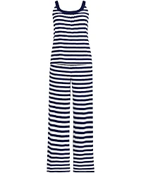 Lands' End Women's Cooling 2 Piece Pajama Set - Flowy Tank and Pants