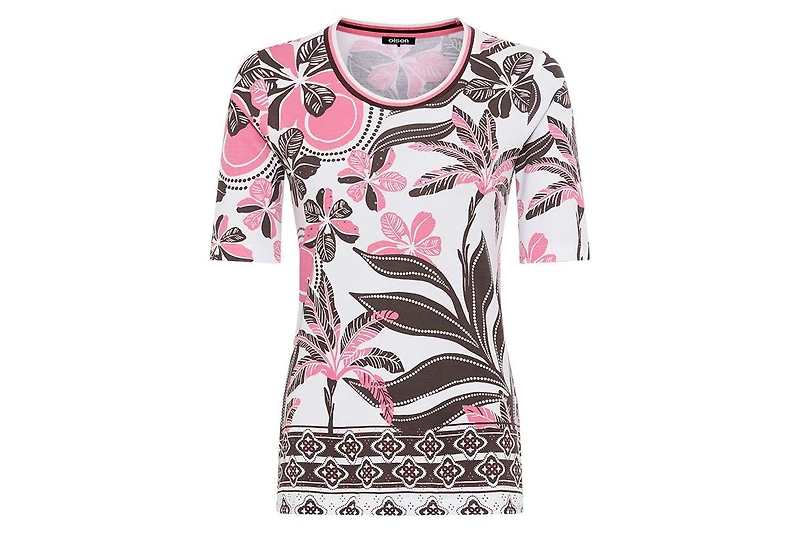 Olsen Women's Wildflower Panneaux T-Shirt