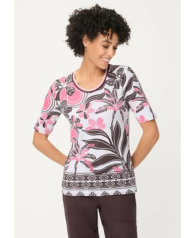 Olsen Women's Wildflower Panneaux T-Shirt