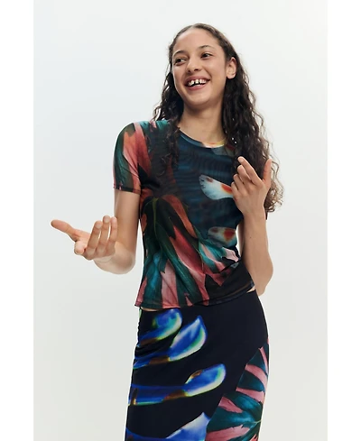 Desigual Women's T-shirt designed by mr. christian lacroix