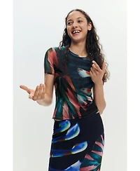Desigual Women's T-shirt designed by mr. christian lacroix