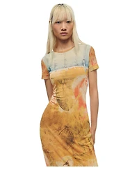 Desigual Women's Slim hybrid dress
