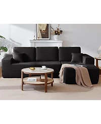 Streamdale Furniture 104" Cloud Sectional Sofa with L-Shape Chaise