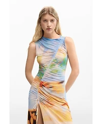 Desigual Women's Draped long dress