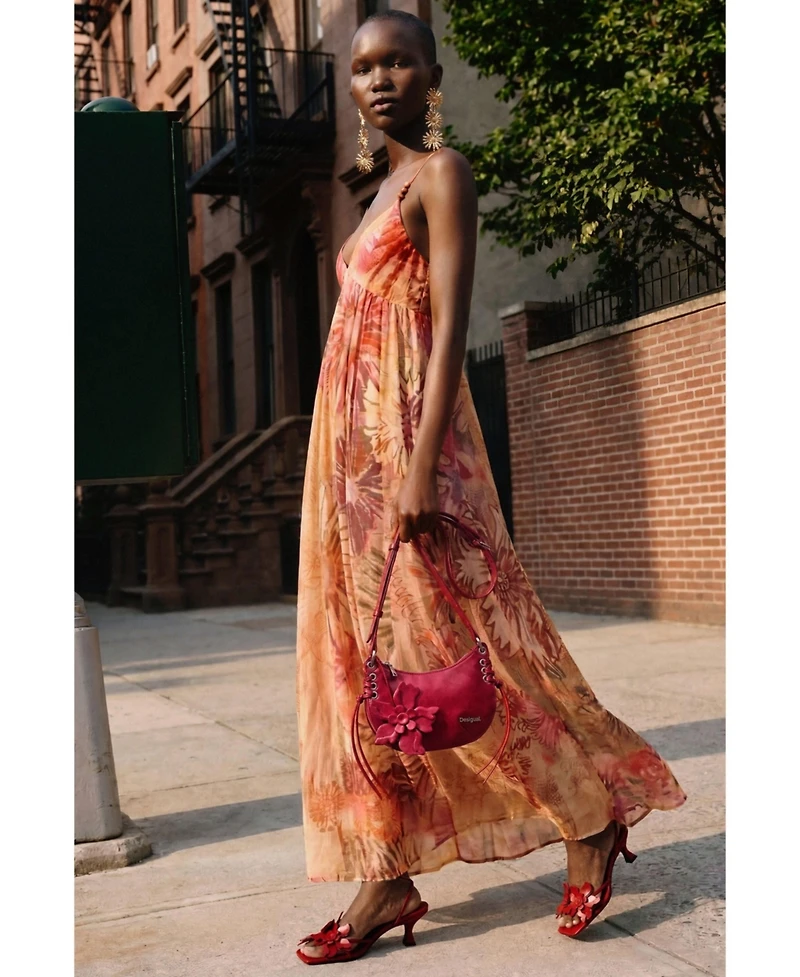 Desigual Women's Printed long dress