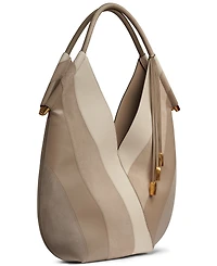 Donna Karan New York Baldwin Curve Pieced Medium Shoulder Handbag