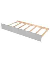 Streamdale Furniture Full Size Bed with Trundle and Bookcase Headboard