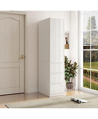 Streamdale Furniture Pantry Storage Cabinet with Doors, Shelves and Drawers