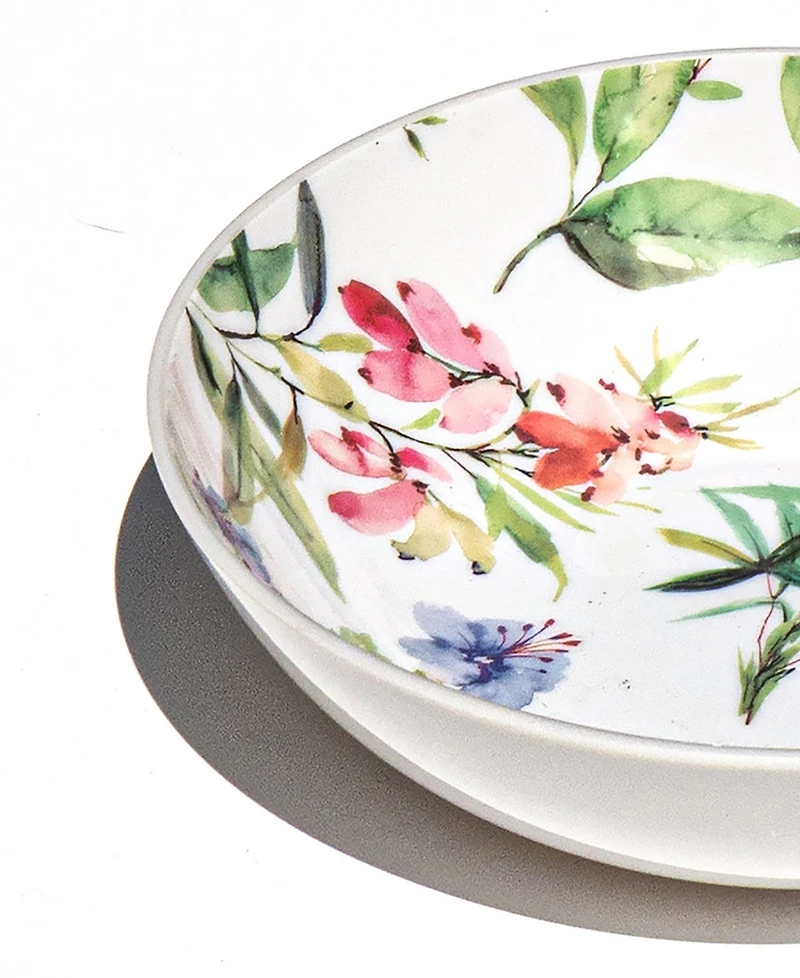 Abode Homewares Craft Coupe Wildseed Flowers Bowls, Set of 6
