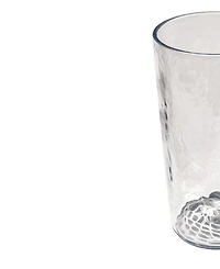 Abode Homewares Hammered Rustic Acrylic Drinking Glasses