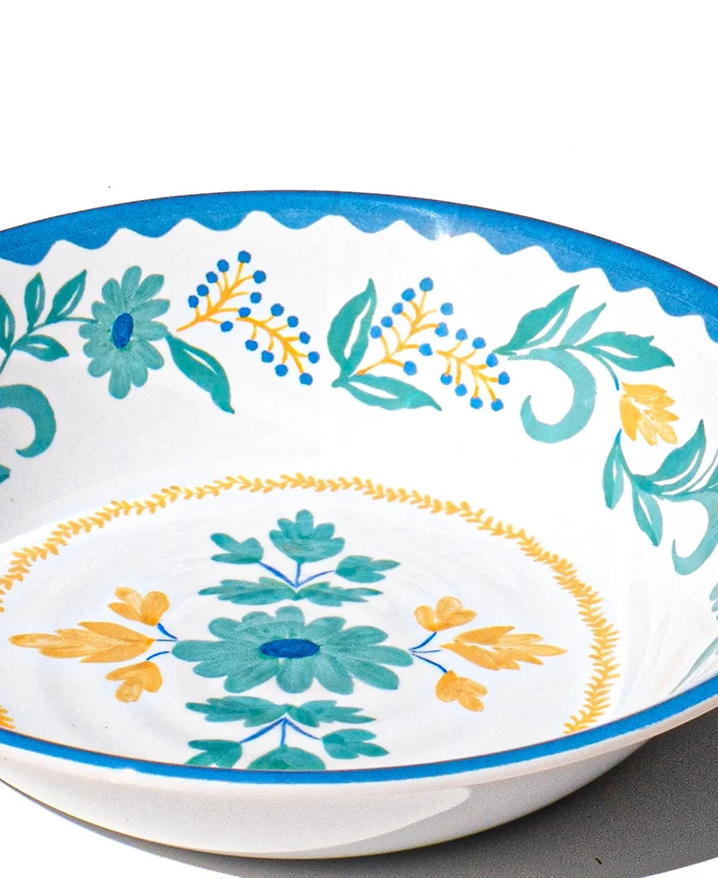Abode Homewares Montelupo NewWave Melamine Low Bowls, Set of 6