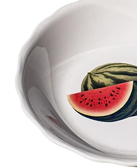 Abode Homewares Fruitstand 13.7" Melamine Serving Bowl