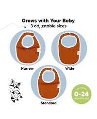 KeaBabies 8pk Baby Bibs for Boy, Drool Bib Boys and Girls, Infant Teething