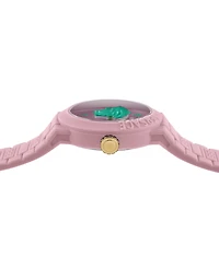 Versace Kid's V-Pop Pink Silicone Strap Watch 34mm
