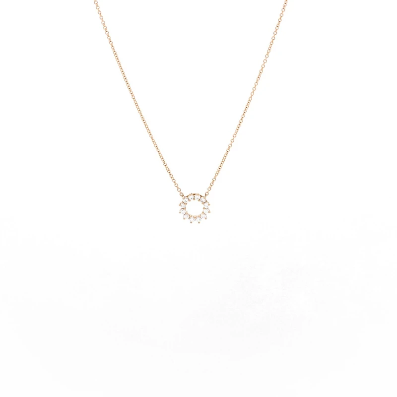 Pre-Owned Tiffany & Co Open Circle Pendant Necklace