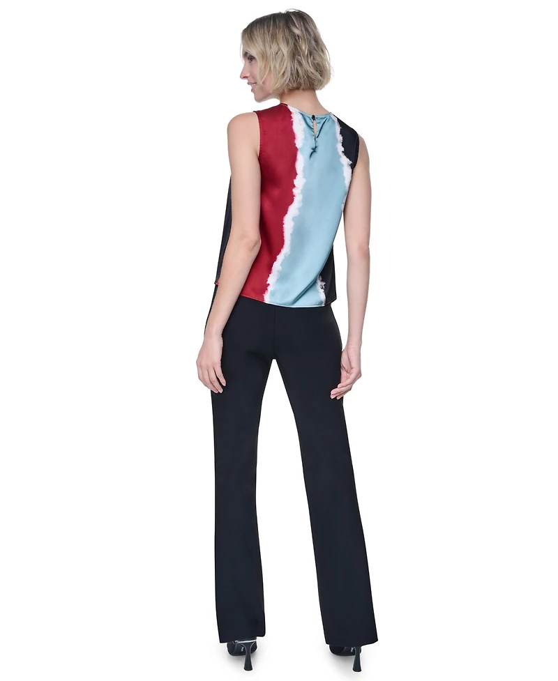 Dkny Women's Printed Sleeveless Top