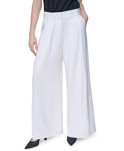 Dkny Women's Every Day Stretch Wide-Leg Pants