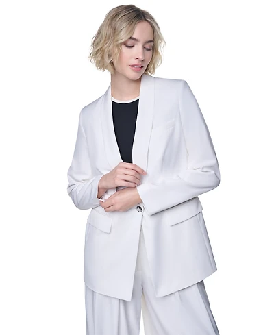 Dkny Women's Everyday One-Button Blazer
