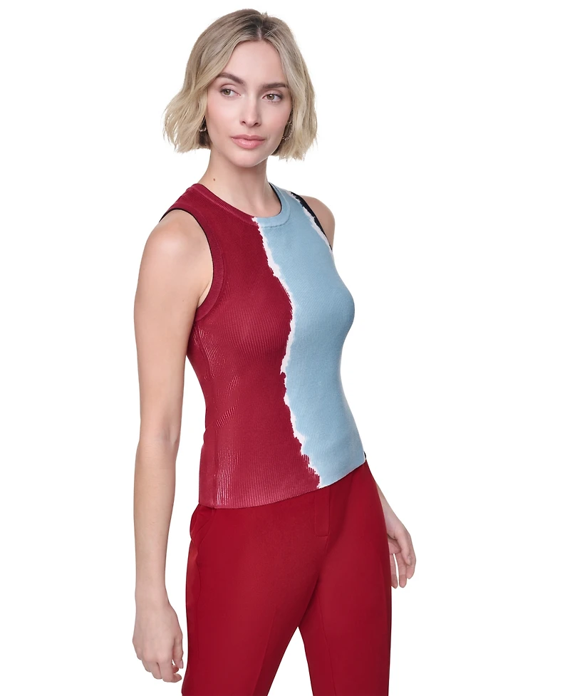 Dkny Women's Printed Sleeveless Top