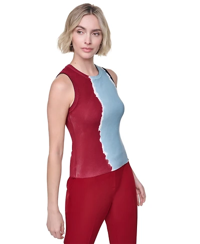 Dkny Women's Printed Sleeveless Top
