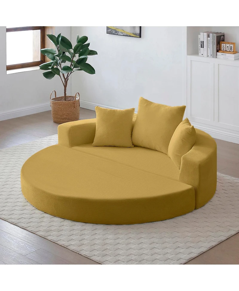 Streamdale Furniture Convertible Sofa Couch Bed, Multi-functional, Adjustable Futon for Apartment