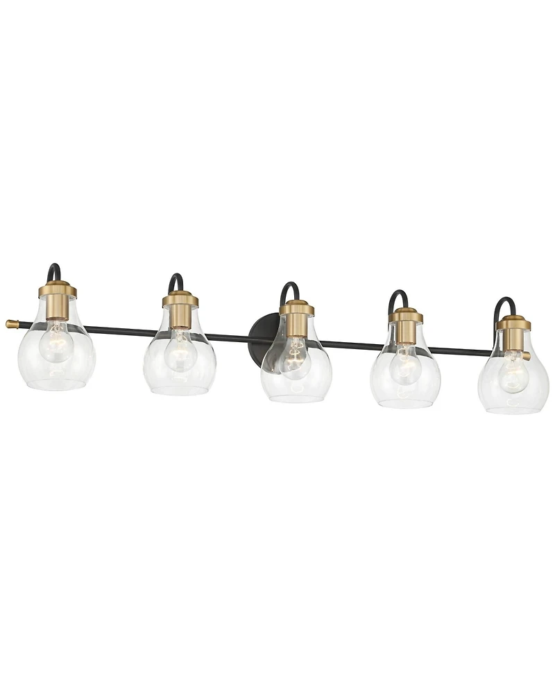 Possini Euro Design Brade 39.5" Wide 5 Light Bath Light Fixture