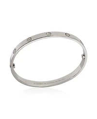 Pre-Owned Cartier White Gold Love Bracelet