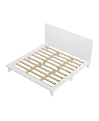 Streamdale Furniture Platform Bed Frame with Headboard
