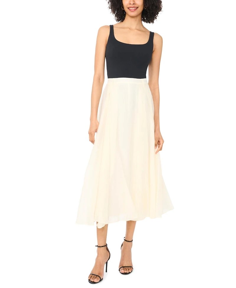 Vince Camuto Women's Godet Maxi Skirt