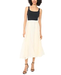 Vince Camuto Women's Godet Maxi Skirt