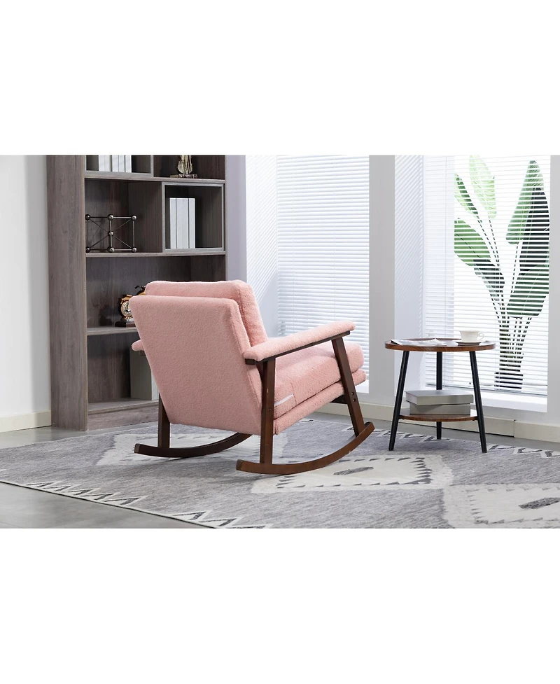 Streamdale Furniture Mid-Century Rocking Accent Chair