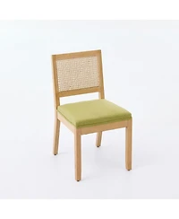 Streamdale Furniture Farmhouse Rattan Dining Chairs Set of 2